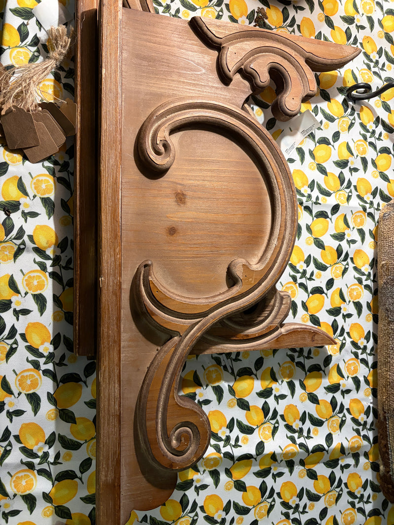 Wood Trim Wall Hanging