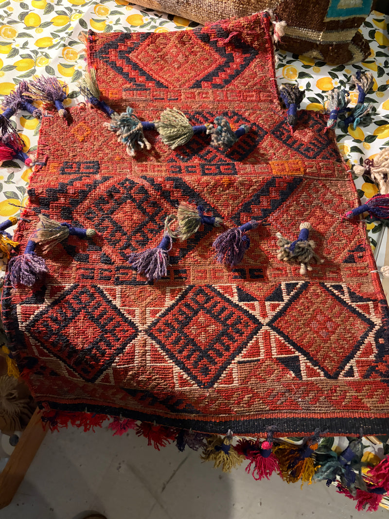 Antique Salt Bag