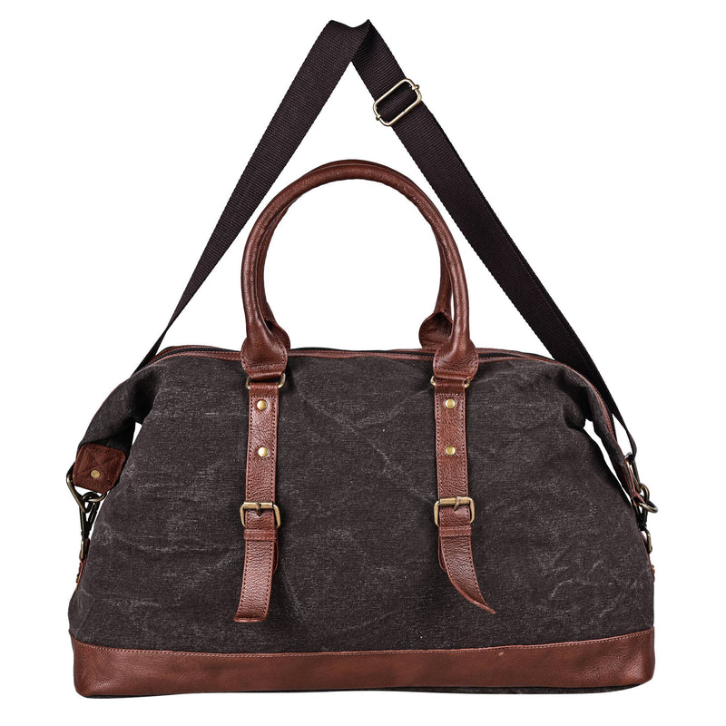 EXPLORER DUFFLE, CHOCOLATE  M-1848 (ORIGINAL LEATHER)