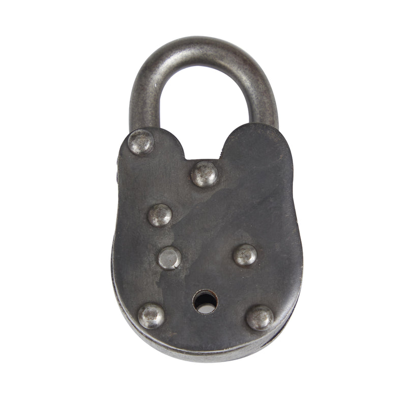A-01103: METAL BRASS LOCK & KEYS 2"W, 3"H