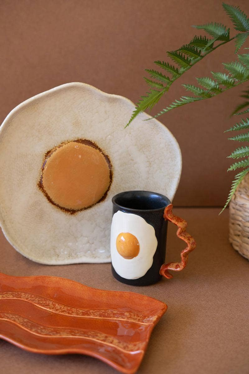 CERAMIC MUG - BACON AND EGGS