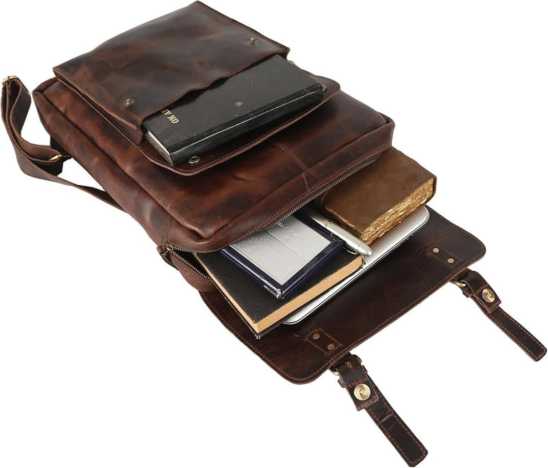 Handcrafted Vintage Genuine Buffalo Leather Backpacks