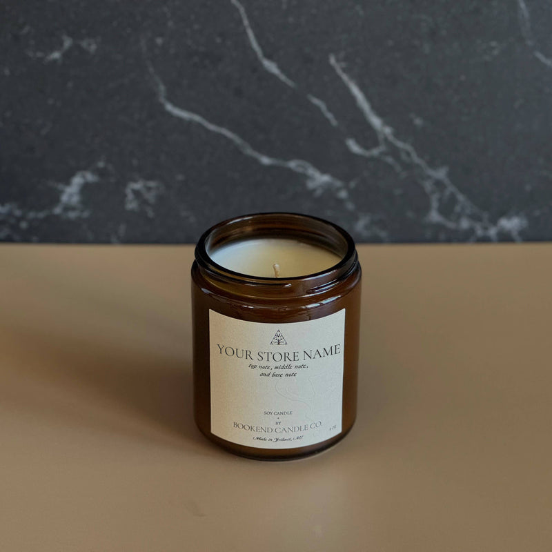 Soy Candle Custom Scent - 8 oz Jar