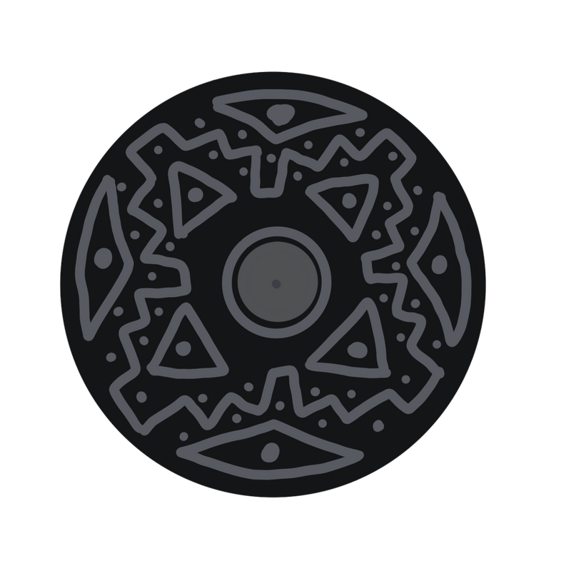 Chulucanas Black Matte Ceramic | Palo Santo Holder