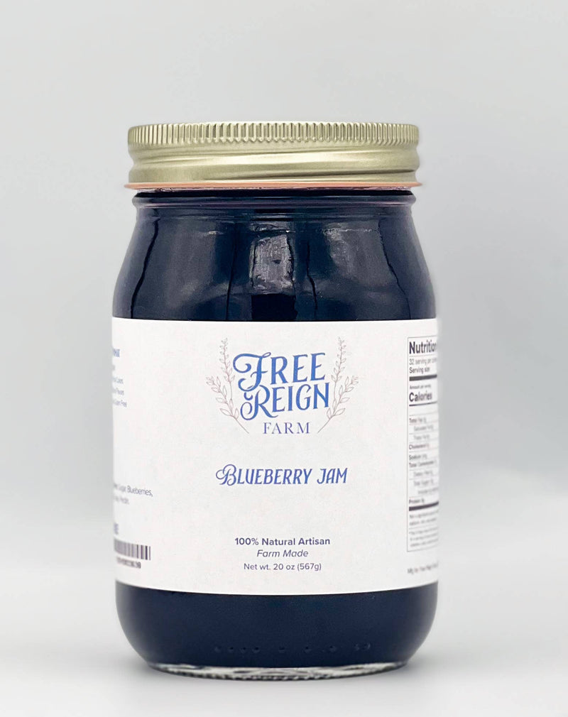 Amish Made Jam and Jelly.  All Natural with No Preservatives