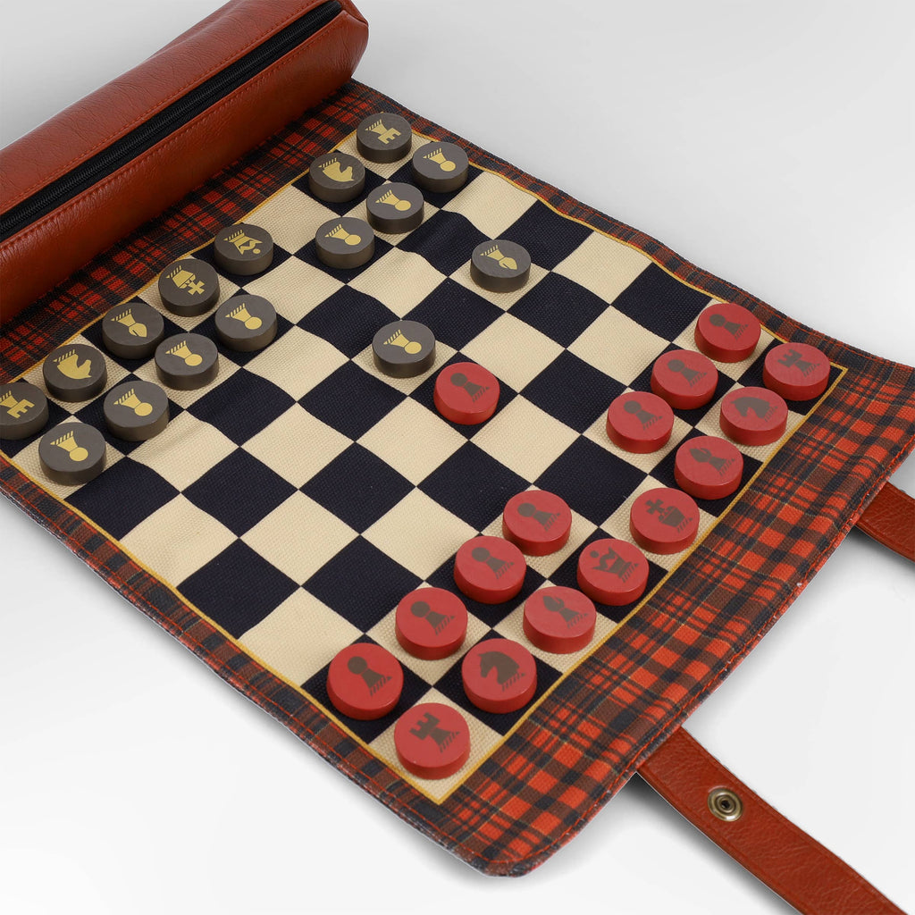 Checked Pattern For Chess Pendleton Red Black Check Pattern Chess & Checkers – Humble Abode ...