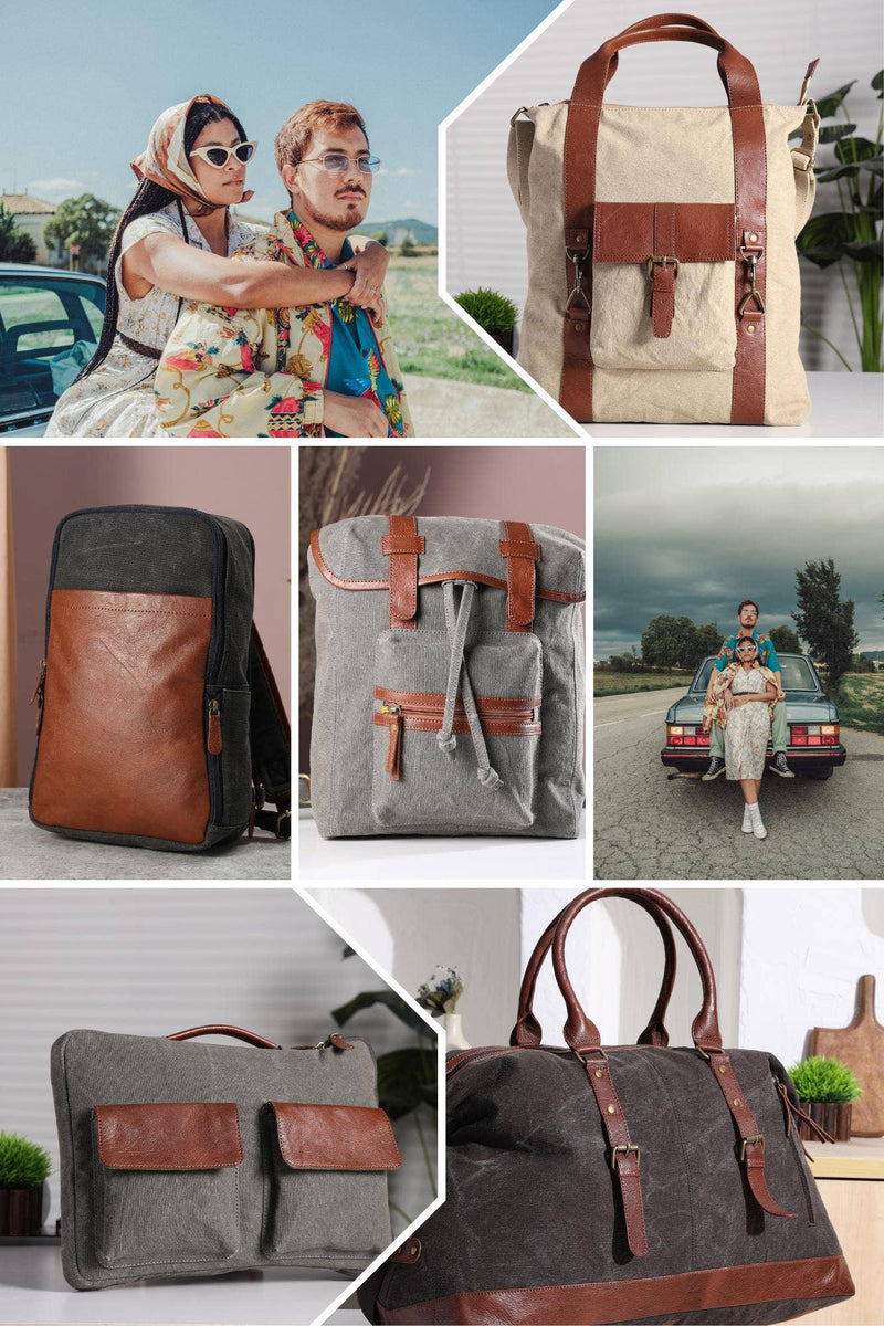 EXPLORER DUFFLE, CHOCOLATE  M-1848 (ORIGINAL LEATHER)