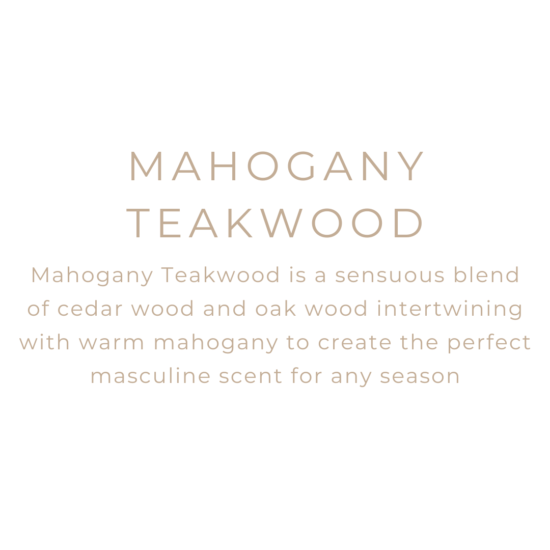 8oz Mahogany Teakwood - Black Tin