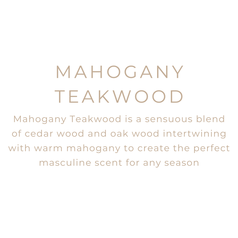 8oz Mahogany Teakwood - Black Tin