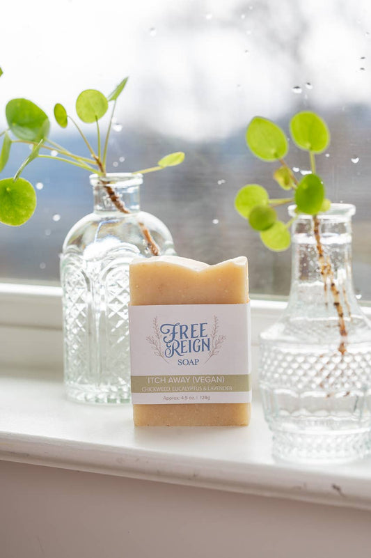 All Natural Essential Oil Vegan Soap  (2 scents)