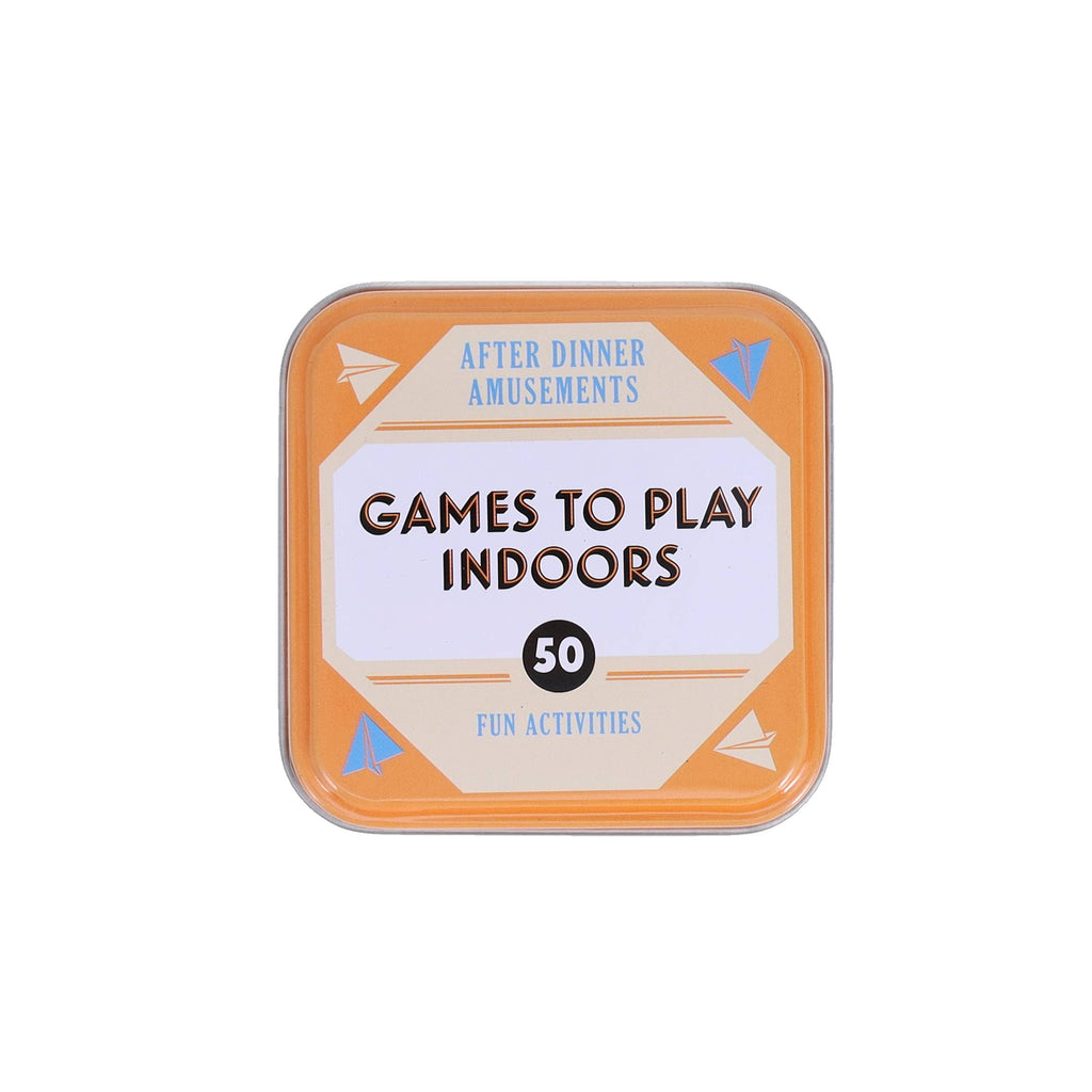 After Dinner Amusements: Games to Play Indoors