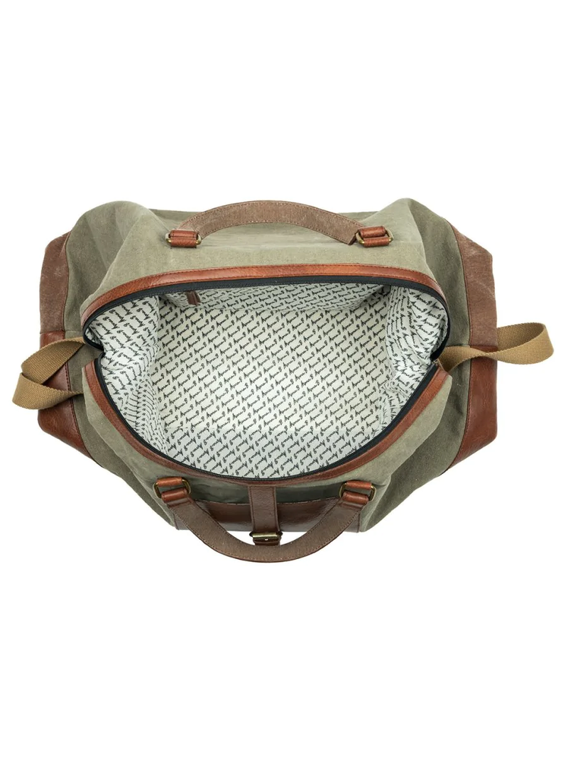 Wanderer Up-Cycled Canvas Weekender Bag