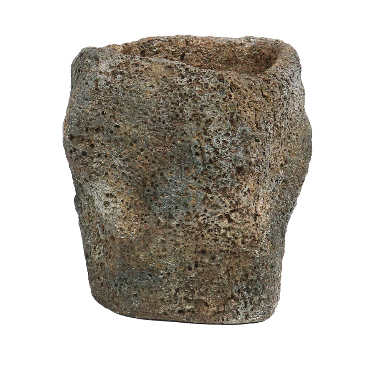 Cast Concrete Lava Stone Planter