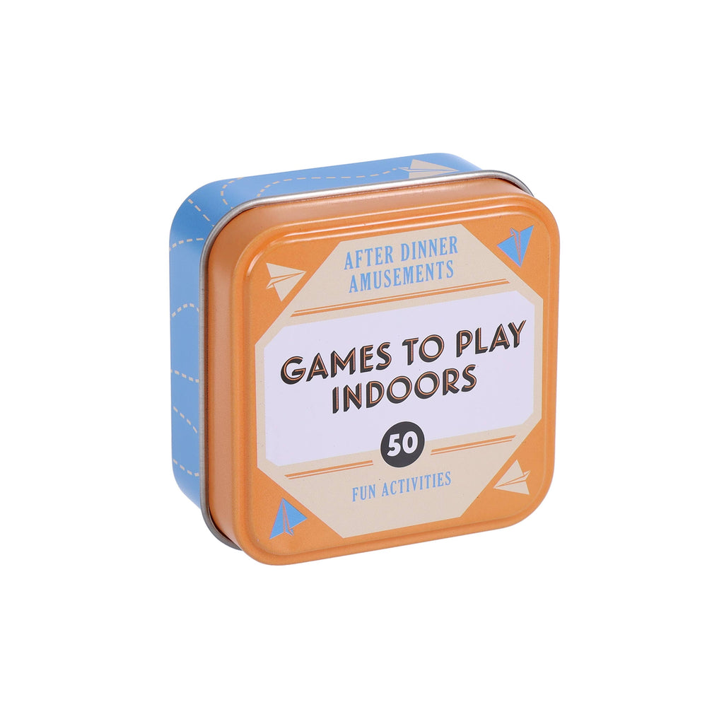 After Dinner Amusements: Games to Play Indoors