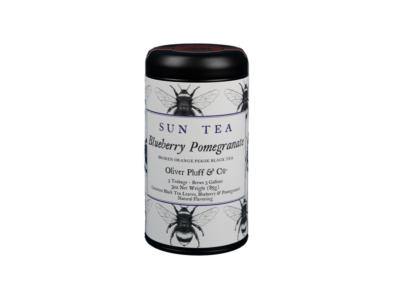 Blueberry Pomegranate Sun Tea